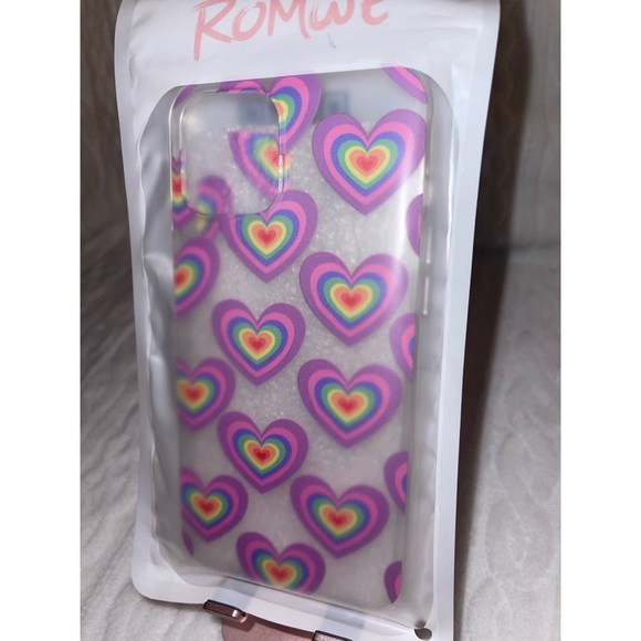 Rainbow Mini Hearts iPhone 12 Pro Max Case 💜 - Picture 11 of 17